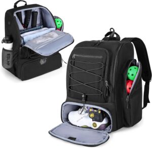 GOBUROS Pickleball Bag for 4 Paddle...