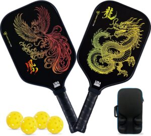 Pickleball Paddles Set of 2 – Lig...