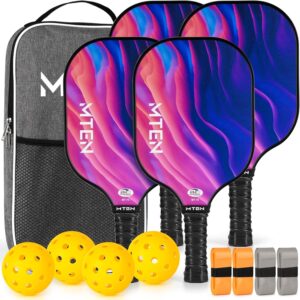 MTEN Pickleball Paddles Set of 2/4/...