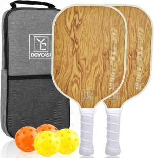 YC DGYCASI Pickleball Paddles Set o...