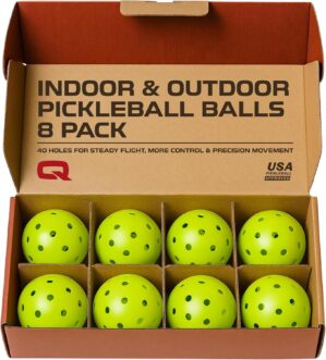 QRANC Pickleball Balls Indoor &...