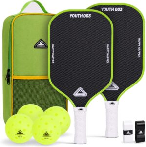 Carbon Fiber Pickleball Paddles Set...