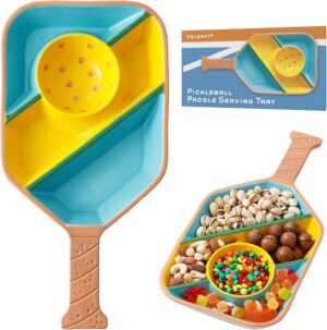 Pickleball Paddle Snack Tray –...
