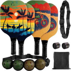Pickleball Paddles Set of 4 for Beg...