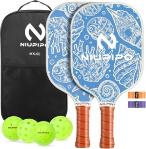 niupipo Pickleball Paddles Set of 2...