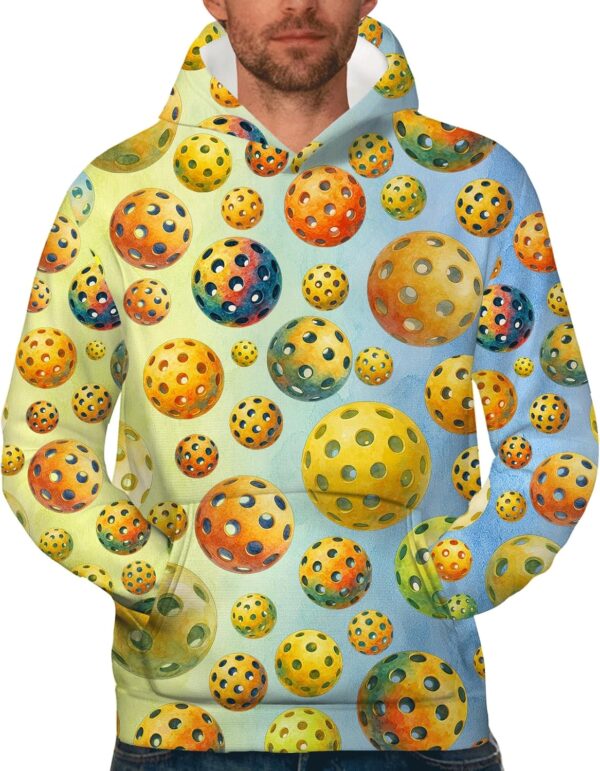 Adult Sports Ball Hoodie Sweatshirt...