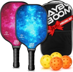 Mayboom Pickleball Paddles Set of 2...