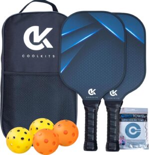 PRO Pickleball Paddle Set of 2 R...