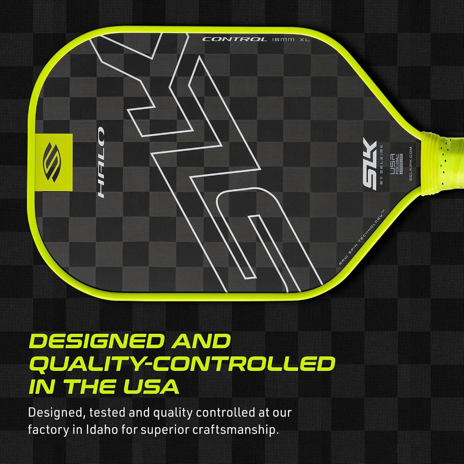 Selkirk Sport SLK Halo Pickleball Paddle | Raw Carbon Fiber Power, Pro or Control Paddles | A pickleball racket with an expanded sweet spot for every skill level, in Power, Pro, or Control styles - Image 4