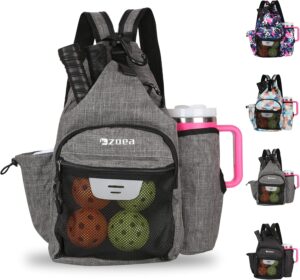 ZOEA Pickleball Backpack Bag for Me...