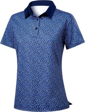 SANTINY Golf Polo Shirts for Women ...