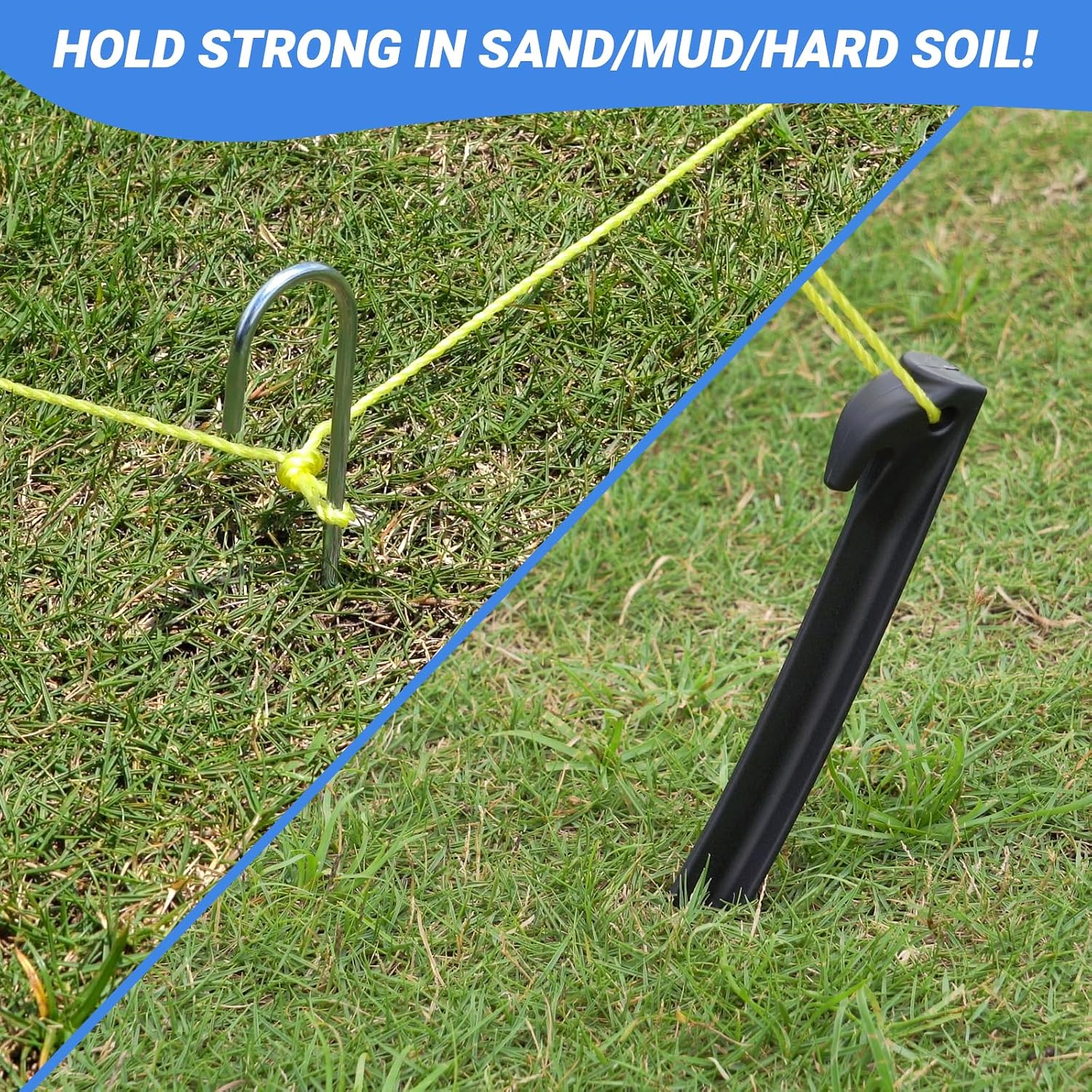 SPOYNAL Portable Volleyball Net for Backyard, 20/32 FT, Adjustable Height | Adjusts to 8, 7.8 and 7.4 FT; includes volleyball, pump, boundary line and carry bag for beach, grass and outdoor play - Image 8