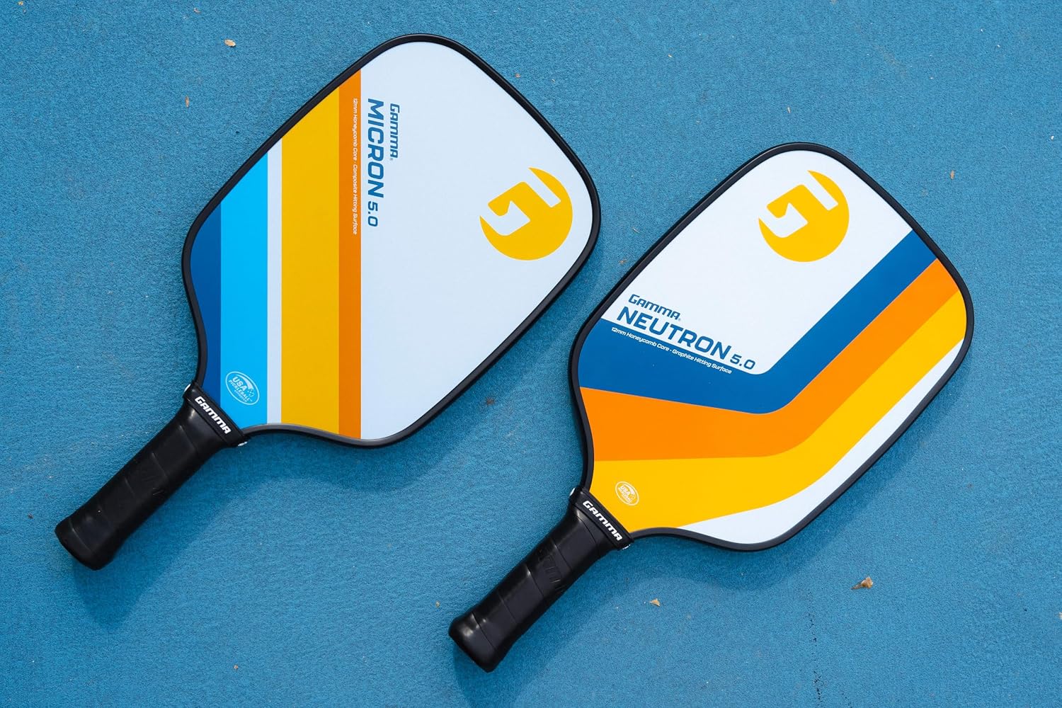 GAMMA Pickleball Paddles, Quantum Series, Micron 5.0, Neutron 5.0, Voltage 5.0, Atomic 5.0, USAPA Approved, Graphite Pickleball Paddle, Polypropylene Core, Honeycomb Grip, Great Feel, More Control - Image 5