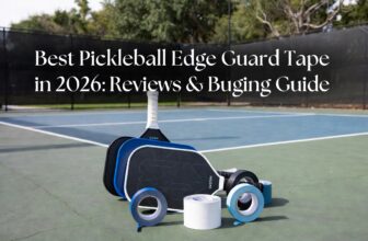 Pickleball edge tape guard