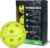 Indoor Pickleball Balls, 6/12 Pack of 26 Holes Pickleballs, USAPA Approved Indoor Pickleballs Set, High Visibility Durable Pickle Balls for Training and Tournament