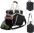 Pickleball Tote Bag for Women with Zipper & Adjustable Shoulder Strap | Front Pocket for 2 Paddles,Fence Hook,Key Tether,Small Lunch Sized Cooler Bag, Water Bottle Holder