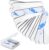 Golf Weighted Lead Tape 30pcs Adhesive Lead Tape Add Swing Weight for Golf Club Iron Putter Tennis Racket Adjust Weight