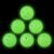 Glow in the Dark Pickleball Balls, 6 Pack, Durable | Outdoor High Visibility Green Glow Pickle Balls, Mesh Bag Included, Ideal for Night Play, Training, Durable Design