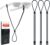 Glasses Strap, Adjustable Eye Glasses Holder Strap,Sunglasses Straps for Kids Women Men,Eyeglass Holders Around Neck,Eyewear String Lanyard Retainer 3PCS_Black
