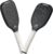 Pickleball Training Paddle -USAPA Approved Pickleball Trainer Practice Paddle,Carbon Fiber Particle Paint Frosted Surface, Extra Long Handle,16mm Core Sports Sweet Spot Training Racket