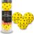Silent Pickleball Balls – Quiet Foam Pickleballs for Indoor and Outdoor Practice – Includes 3 Balls and Tube – 3 Pack Soft Pickleballs