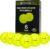 cyclotron P-40 Outdoor Pickleball Balls – USAPA Approved Pickleballs, 40-Hole Precision Design, High Visibility, Durable Seamless HDPE Construction, 3/6 Pack