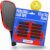SPORTBIT Lead Tape for Pickleball Paddles with 3M Adhesive – 3g Weighted Bars Pickleball Lead Tape for Paddle – Maximize Power, Control, & Swing Speed – Premium Pickleball Edge Guard Tape