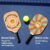 PYD Life Pickleball Paddles Plywood Sublimation Blanks 7.5″ x 15.5″,2/5 Inch Thickness 8 OZ Double Sided Printable One Side White One Side