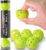 React Mini Pickleball Balls – 5 Pack 1.65″ Small Pickleball Training Balls for Indoor Drills, Hand Speed & Paddle Control – Quiet Home Practice, Warm-Ups & Gifts – Lime Green