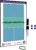 Premium Dry Erase Magnetic Badminton or Pickleball Coaching Coach Board Clipboard – Made in The USA – Double-Sided – Training Aids Equipment Gear