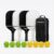 Pickleball Paddles Set of 4 – Premium Fiberglass Paddle Set with 14mm Polypropylene Honeycomb Core – Complete Bundle with 8 Indoor/Outdoor Balls & Carry Bag – for Beginners to Advanced