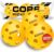 CORE Pickleball- Indoor Pickleball Balls | Professional Durabilty, Easy to See, Consistent Bouce Pickleballs with 26 Holes