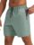 Mens 7” Lightweight Athletic Shorts Quick Dry Gym Workout Running Shorts with Zipper Pockets