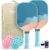 Pickleball Paddles Set of 2, Lightweight Pickleball Racket for Beginner, USAPA Approved Fiberglass Surface Pickleball Set with Non-Slip Comfort Grip