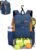 sportsnew Waterproof Pickleball Bag Men Women W/Shoe Compartment Fence Hook | 2 separate pickleball pockets, 40oz handled tumbler pocket, 30L capacity, adjustable straps,breath back panel, Ext Zip pull