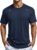 MAGCOMSEN Men’s Dry Fit Shirts Mesh Short Sleeve Athletic Lightweight Workout Performance Hiking Shirt