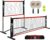Small Pickleball Net Set – 4FT/10FT Dink Rebounder Net with Paddle Set of 2 | Adjustable Height Pole System, All-Weather Sturdy Steel Frame, Outdoor Pickleballs, Portable Carry Bag for Driveway, Backyard