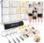 Haokelball Badminton Volleyball Pickleball Net Set, 22FT Portable All-in-One Nets System for Outdoor Beach Indoor with Adjustable Height, Includes Balls Rackets Pump Carry Bag | Backyard, Beach, Lawn, Outdoor, Indoor, Portable, Net Set, Family Games, Includes Balls Shuttlecocks Rackets Pump Carry Bag