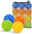 12-Pack Vibrant Pickleballs – Officially Approved for USA Pickleball Balls Outdoor, Perfect for Outdoor and Indoor Play