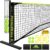 Bltend Portable Pickleball Net Set, 22FT Regulation Size Pickle Ball Net with Ball Collector, Court Marker and Tape Measure, Pickle Ball Net Set System for Indoor Outdoor Driveway Garages Backyard