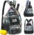 Pickleball Bag, Tactical Pickleball Backpack for Women Men, Adjustable Sling Bag with Fence Hook Water Bottle (Includes 2 Patches+1Carabiner), Leaf