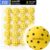 WES Silent Pickleball Balls – Foam & Soft Practice Pickleballs with Exact Real Ball Bounce – Quiet Pickle Balls for Indoor Use